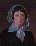 Portrait of Mary Ann (Bishop) Wiggins